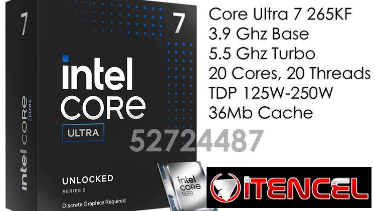 ✅✅52724487 – Kit GIGABYTE Z890 AORUS ELITE WIFI7 / Intel Core Ultra 7 265KF(Serie 2) / 32GB DDR5 RGB@6400 / Todo NUEVO✅