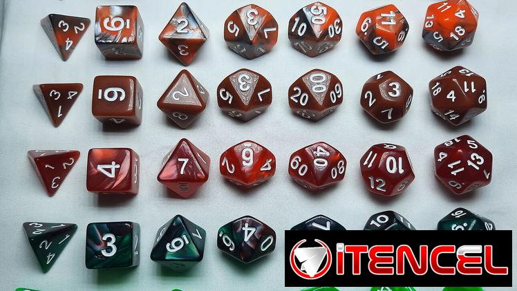 Dados para juegos de rol de mesa
