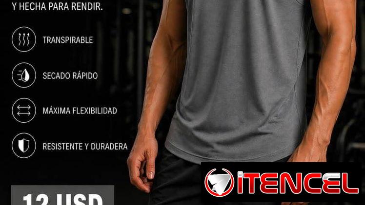 Camisetas y pullovers de gym para hombres.