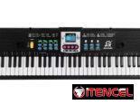 🎶🎹Teclado Electrónico Multifunción 61 Teclas con Micrófono🎹🎶