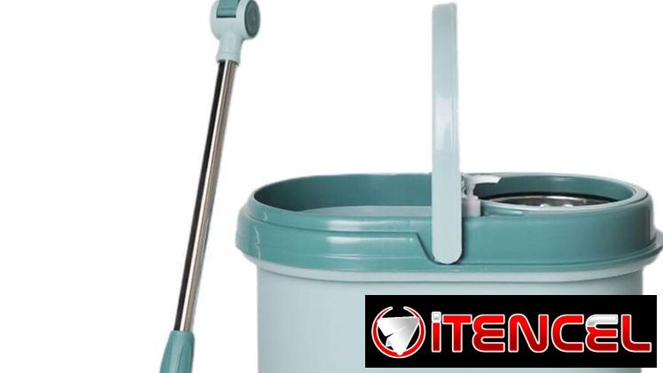 🏠 Fregona con Centrifugadora de Acero – Práctica y Completa