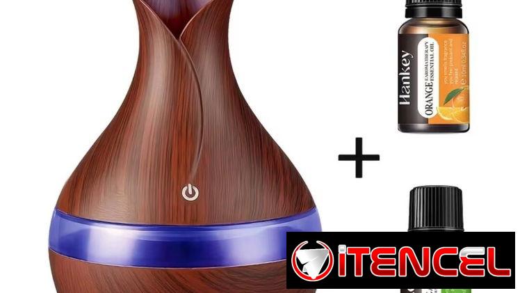 Humidificador + 2 aceites escenciales