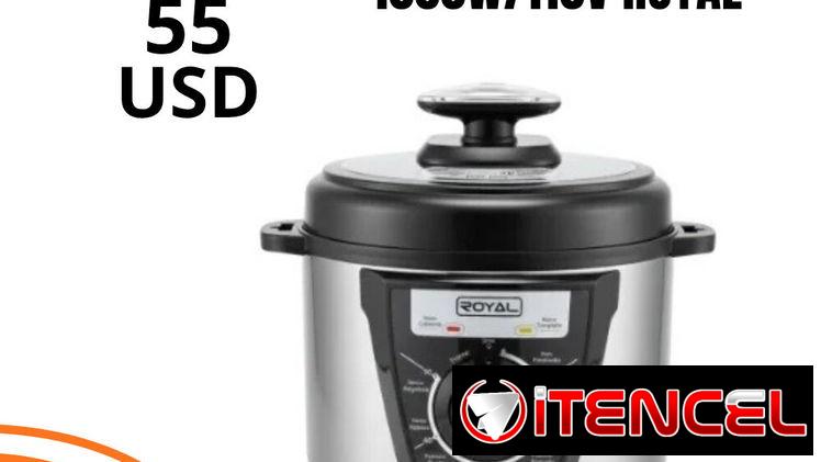 Olla Reina Analógica 6 Litros 1000W/110V ROYAL