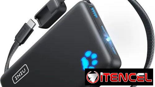 😱‼️🔋Cargador Portátil INIU 10000mAh Ultra Slim 45W PD   30 USD