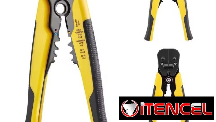 Pinza pelacables para trabajos de electricidad y electrónica para su carro.