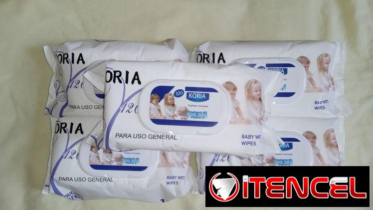 Toallitas Húmedas 120 unidades