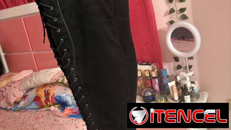 Botas súper altas hasta la rodilla de mujer #38
