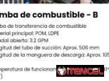 Bomba de combustible – B. Bomba de transferencia de combustible. Nueva