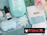 Regalo especial para mujer o niña. Set de baño
