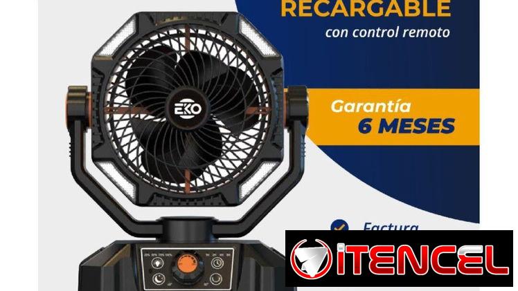 Ventilador Recargable Marca Eko