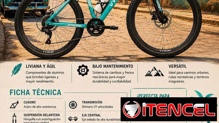 Bicicleta VYRON 26 pulgadas