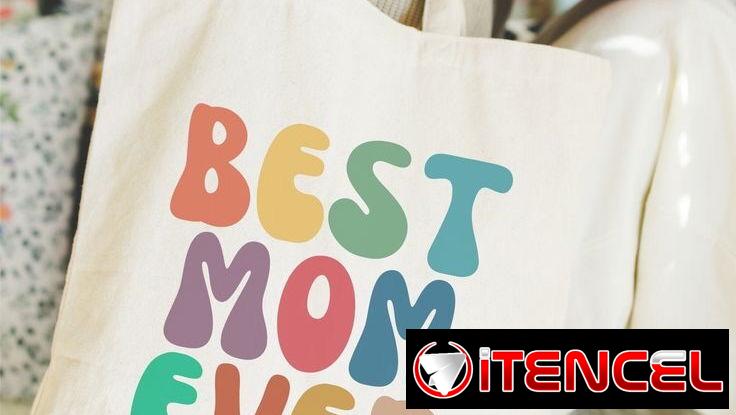 Bolsas personalizadas por el día de las madres / Bolsas personalizadas / Bolsos de tela