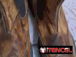 120USD Botines exclusivo italiano de piel original y suela cosida para ocasiones únicas numero 45