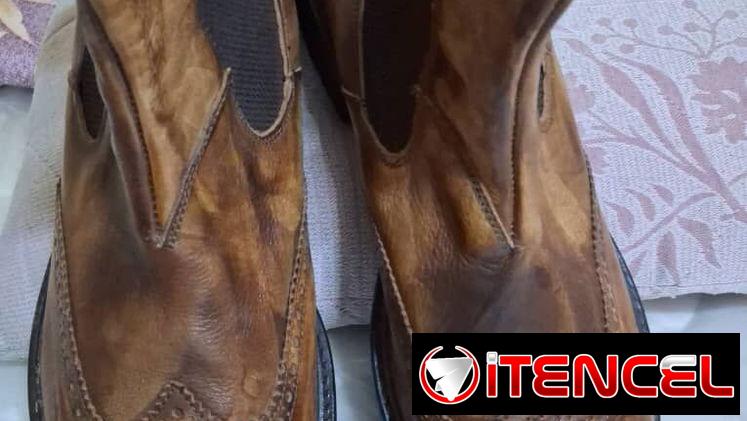 120USD Botines exclusivo italiano de piel original y suela cosida para ocasiones únicas numero 45