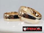 Dbrillan Anillos de compromiso y joyería de oro de alta calidad y tecnología real (kinetica)