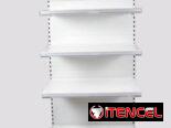 Góndola Color blanco y negro  930x450x1650 mm