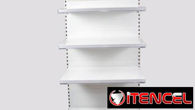 Góndola Color blanco y negro  930x450x1650 mm