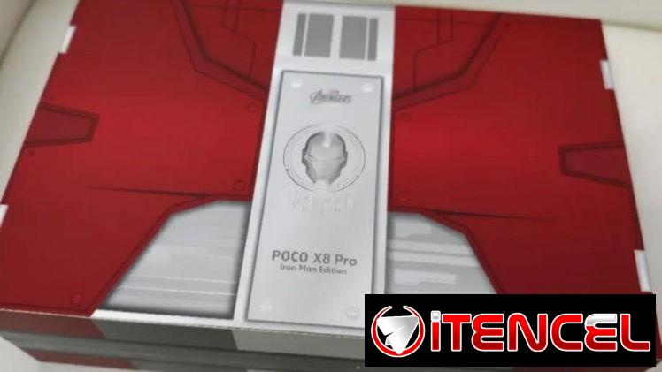 Poco X8 pro iron man edition 12/512gb