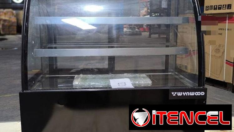 Dulcera REFRIGERANTE de 16 pies Vitrina Expositora de 180L marca Wynwood  $1680 USD con transporte incluido Garantía 2 m