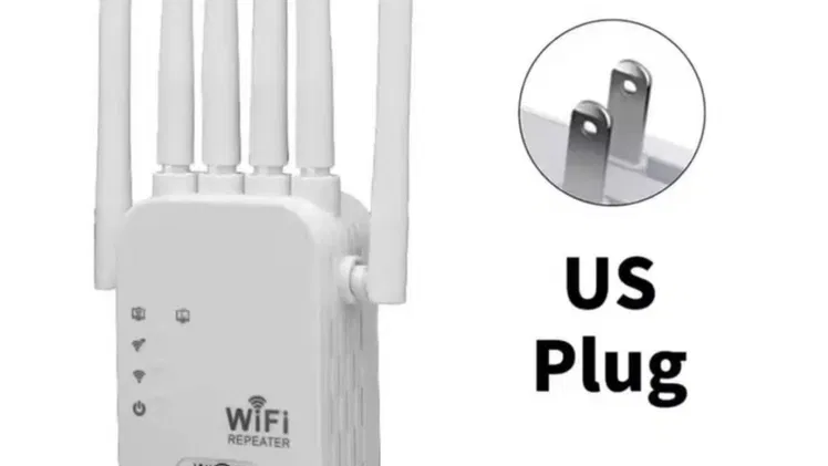 Repetidor wifi 5 de doble banda 2.4G y 5G, de 1200 mbps.
