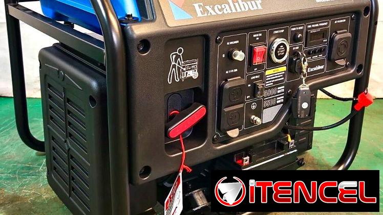 40% de descuento en el generador inverter Excalibur S5500XiE de 5,5 kW con arranque eléctrico y control remoto (disponib