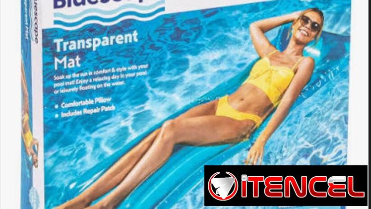 Balsa flotador de playa y piscina