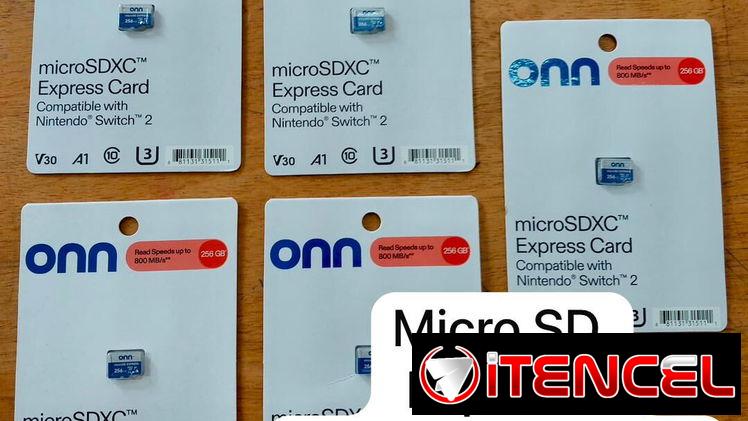 Micro SD Express para Nintendo Switch 2 y otros dispositivos!!!
