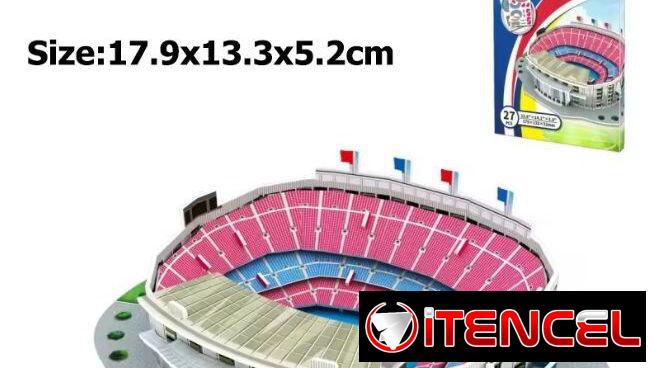 Camp Nou Puzle 3D Estadio del FC Barcelona