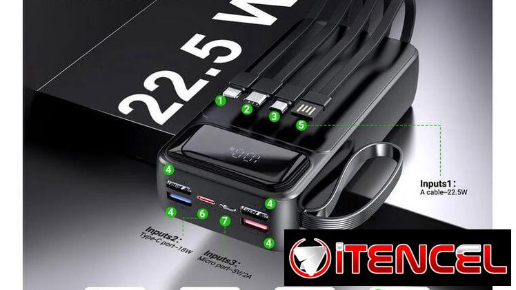 Power Bank Portátil 50000mAh $50 videojuegoshabana.com