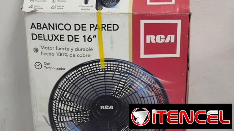 VENTILADOR DE PARED RCA NUEVO 16″ EN SU 📦  Con Motor fuerte