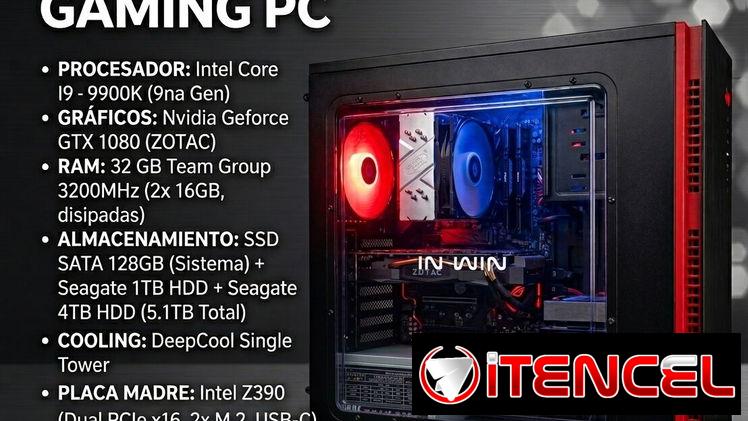 Torre de PC impecable, con excelentes propiedades