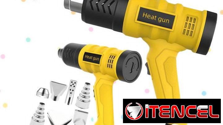 Pistola de calor 2000W y con aditamentos