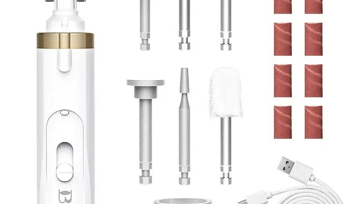Taladro Eléctrico para Uñas Recargable por USB | Kit Profesional de Manicura en La Habana