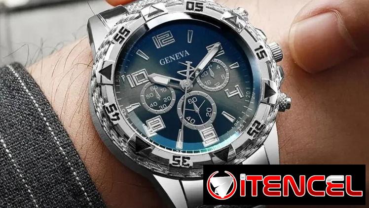 Reloj Geneva plateado