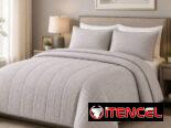 Sert de sobrecamas queen size