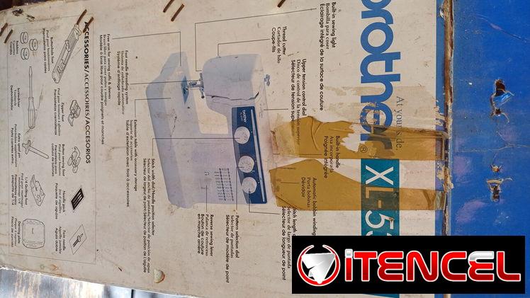 Maquina de coser electrica de pedal Brother