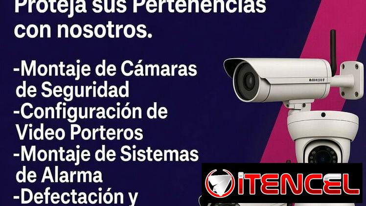 Instalación y configuración de cámaras y alarmas