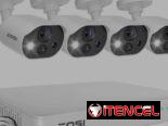 Sistema de cámaras de vigilancia y accesorios, seguridad inteligente al mejor precio.