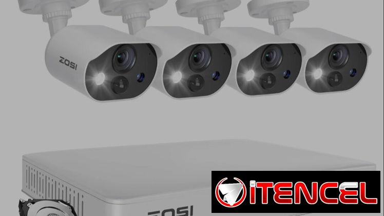 Sistema de cámaras de vigilancia y accesorios, seguridad inteligente al mejor precio.