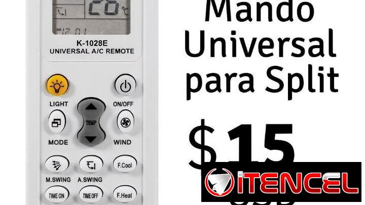mando universal para split ❄️