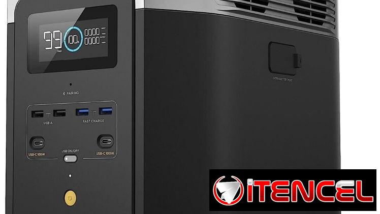 ECOFLOW DELTA 2 Estación de energía portáti, batería de 1024 Wh LiFePO4 (LFP)