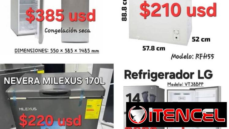 ‼️Refrigeradores, Neveras, Lavadoras, Colchones, Split y más. 👌Todo con factura y garantía real. 55159948