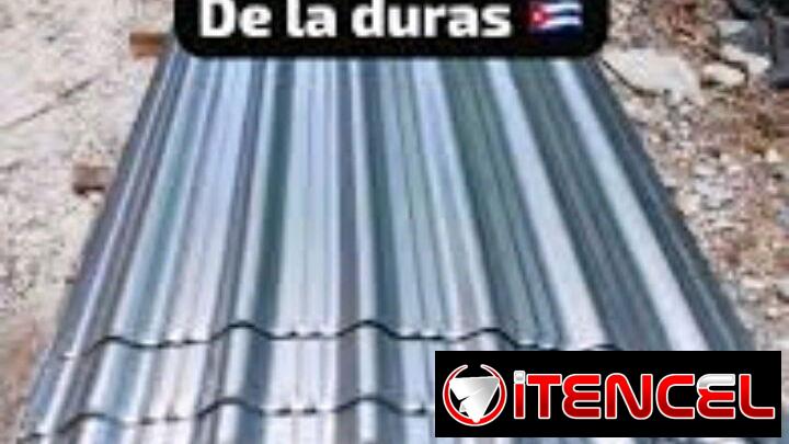 Tejas de olitas de la medida 3,85*1,10