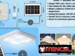 Lamparas recargable con panel solar
