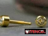 Aretes Antialérgicos exclusivos también se colocan con pistola de perforación