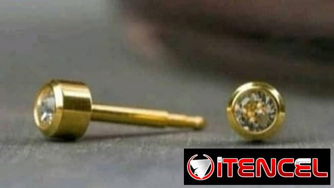 Aretes Antialérgicos exclusivos también se colocan con pistola de perforación
