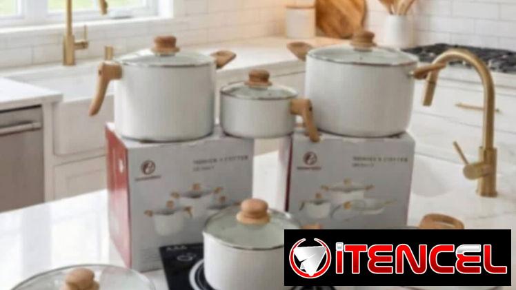 Juegos de inducción, cocina de inducción con sus calderos