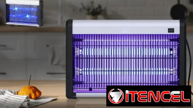 Lámpara mata mosquitos e insectos