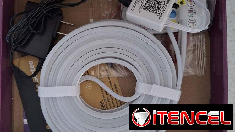 Cintas neon flex RGB CON sus accesorios. Nuevas, múltiples colores