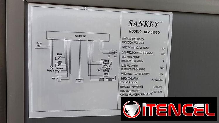 💲220💲NEVERA HORIZONTAL SANKEY 3.5 PIES. MENSAJERÍA CON FACTURA Y GARANTÍA DE 3 MESES. TLF 54833699